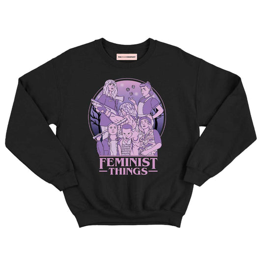 Feminist Things Kids Sweatshirt