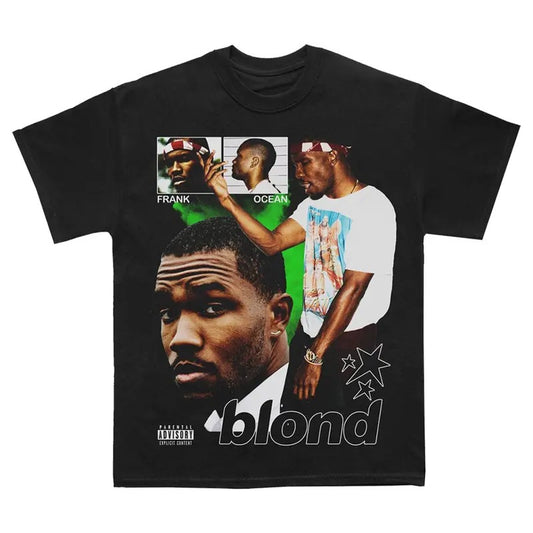 Frank Ocean Blond Shirt Rapper Graphic Tee Shirt Vintage Rap Hip Hop Merch Oversized Heavy Cotton Men Women Menswear Topstyle{n002}2
