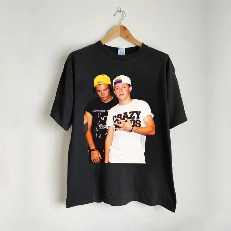 Frat Boy Harry And Niall Shirt, Boy Harry And Niall, Frat Narry Graphic Tee, Frat Boy Harry Tee, Frat Niall Shirt, 1d Fan Gift, Unisex T-Shirt, Gifts For Fan, Short Sleeve Tee Shirt, Gifts For Birthday