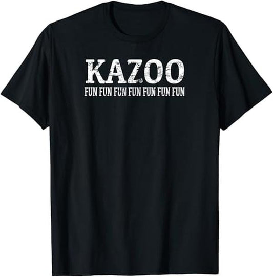 Funny Best Friend Shirts, Gift For Best Friend, Kazoo Fun With Friends Funny MEME Vintage T-Shirt Menswear Top Casual Classic