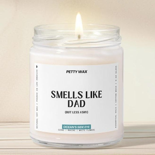 Funny Candle for Mother, Dead Father Gift for Mom, Dark Humor Dead Dad, Sarcastic Daughter Son Joke Present