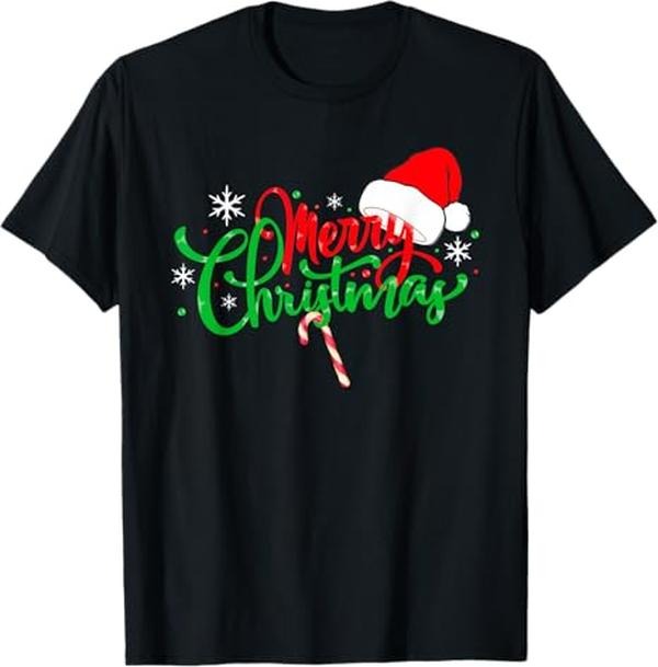 Funny Christmas Shirts, Merry Christmas Funny Christmas Gift for Men and Women T-Shirt - Menswear Top