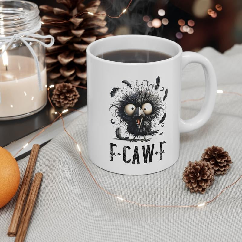 Funny Fcawf Crow Mug