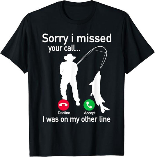 Funny Fishing Shirts, Funny Fish Fisherman T-Shirt Cotton Fashion Casual Classic