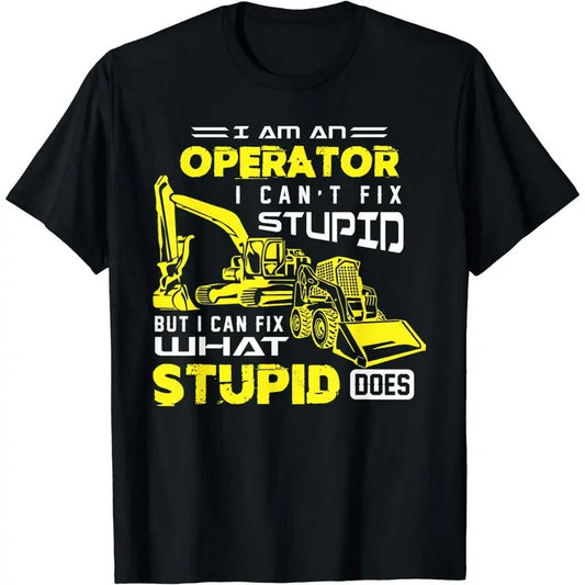 Funny Heavy Machinery Operator Shirt