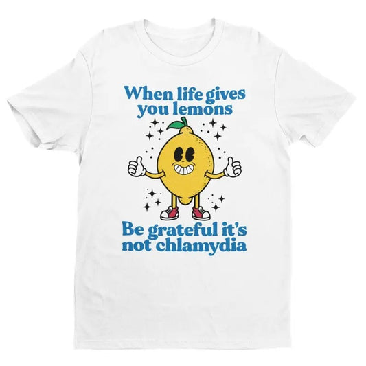 Funny Meme Shirt, When Life Gives You Lemons Tee, Gift Unisex T-Shirt