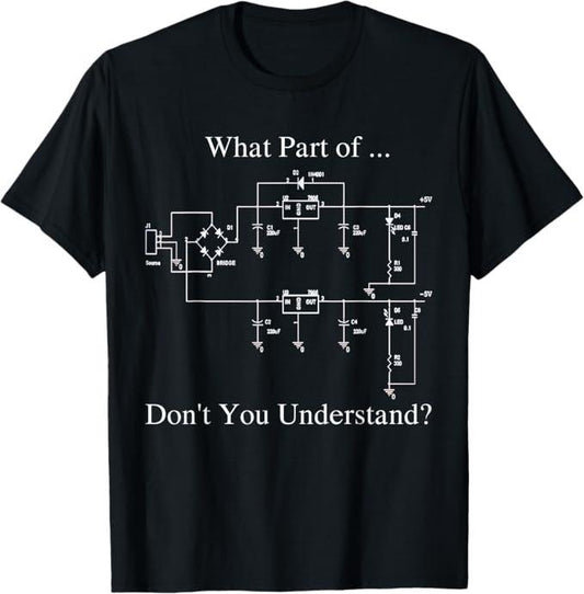 Funny Sarcastic Engineering Gift Shirt, Electrical Engineer Gift Funny Technology Sarcasm T-Shirt - Menswear Casual Cotton