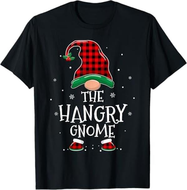 Funny Xmas Men Women Family T-Shirt, Grandma Gnome Xmas Family Matching Funny Christmas Gnomes T-Shirt - Menswear Top