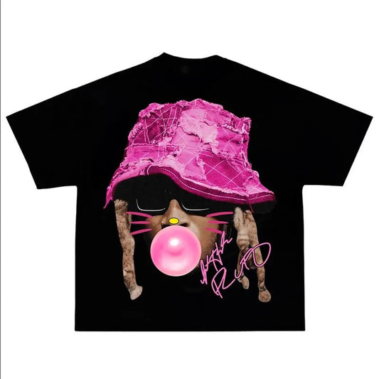 Future Big Face Pink BUBBLE GUM Bucket Graphic Tee