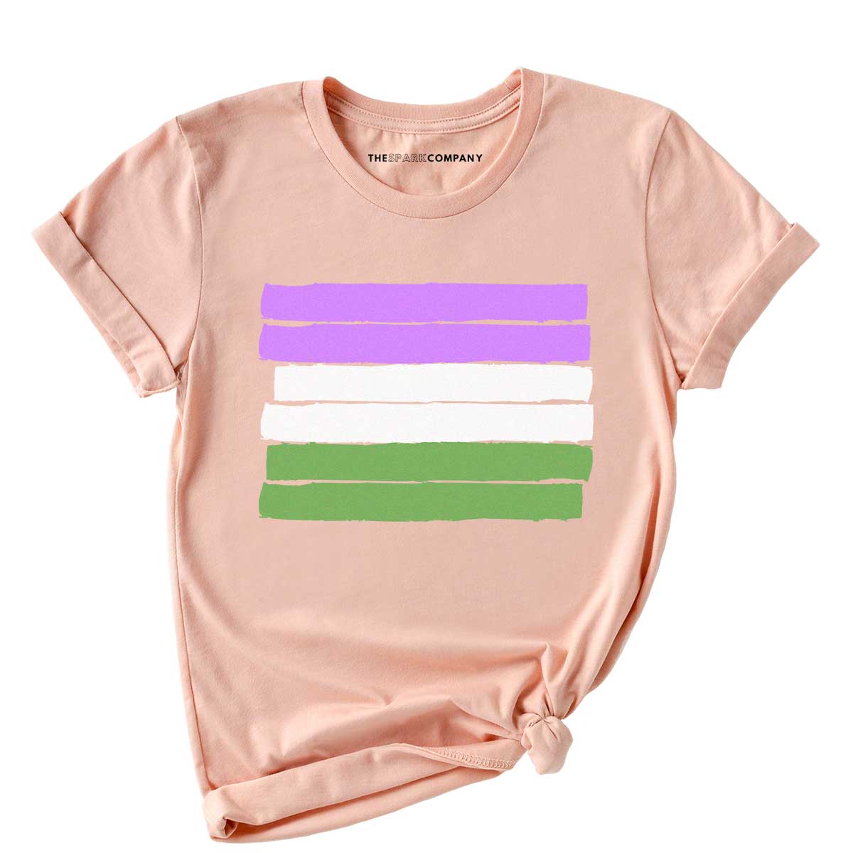 Genderqueer Pride Flag T-Shirt