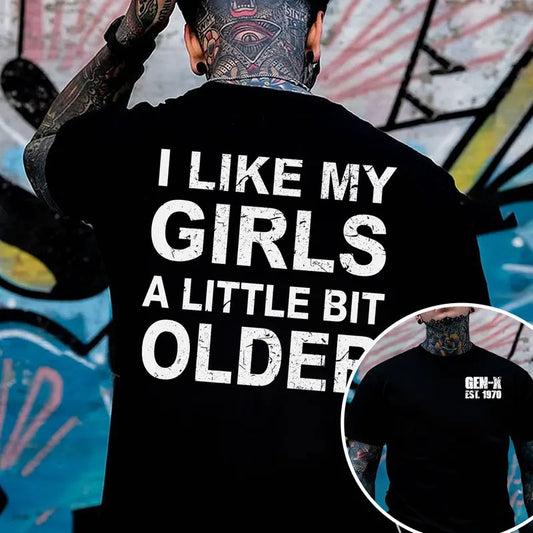Generation X Custom Year Badass Generation T-shirt, Gen X FAFOT Shirt - 100% Cotton Top Unisex Comfort Womenswear Menswear, Custom Classic Collar Lovestyle{n002}3