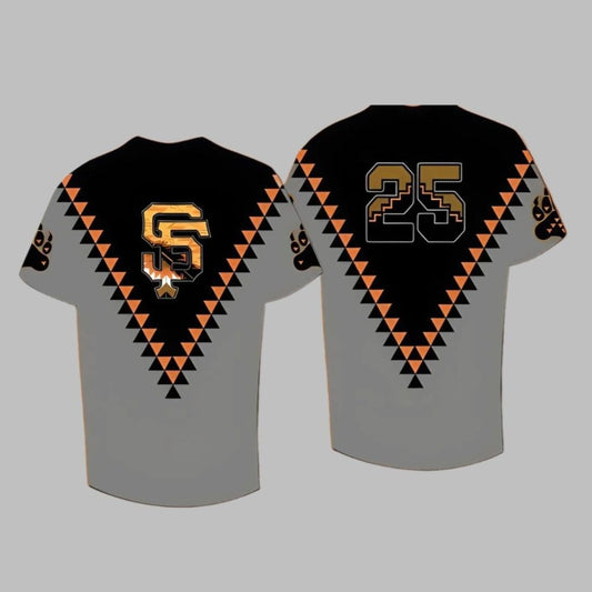 Giants Native American Heritage Night Jersey 2025 Giveaway - Grishko.com