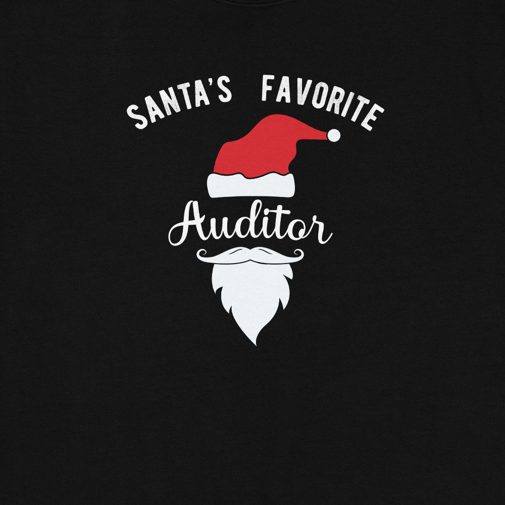 Santa's Favorite Auditor Sweatshirt