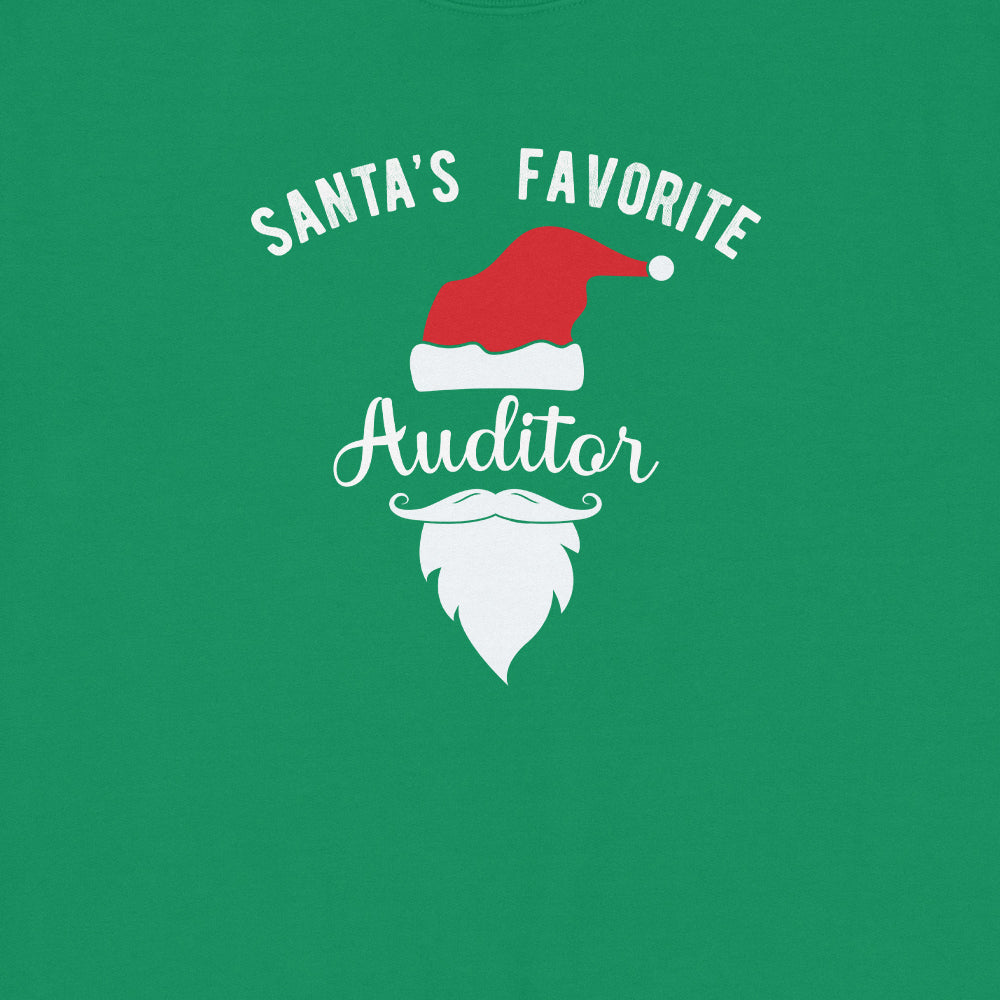 Santa's Favorite Auditor Sweatshirt