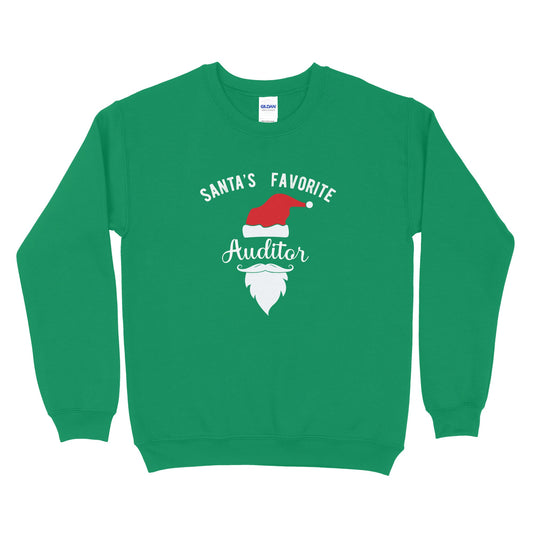 Santa's Favorite Auditor Sweatshirt