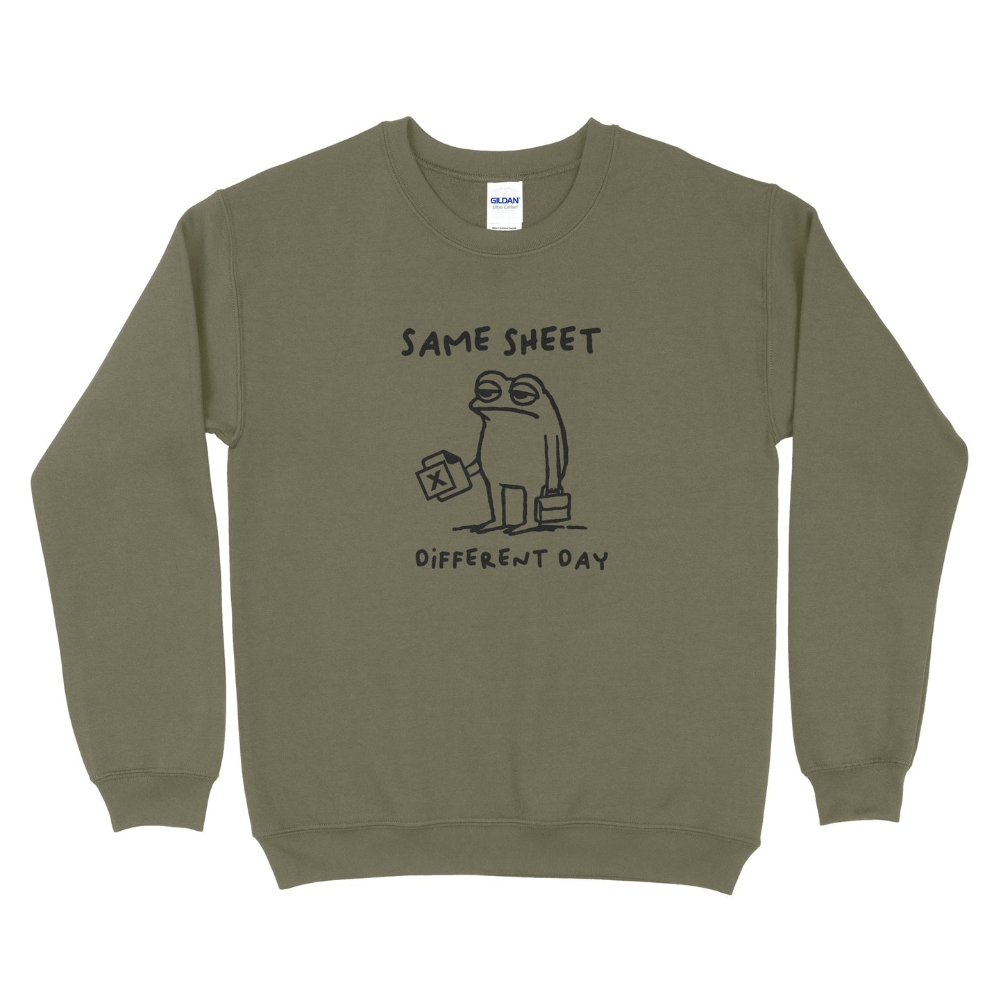 Same Sheet Different Day Sweatshirt