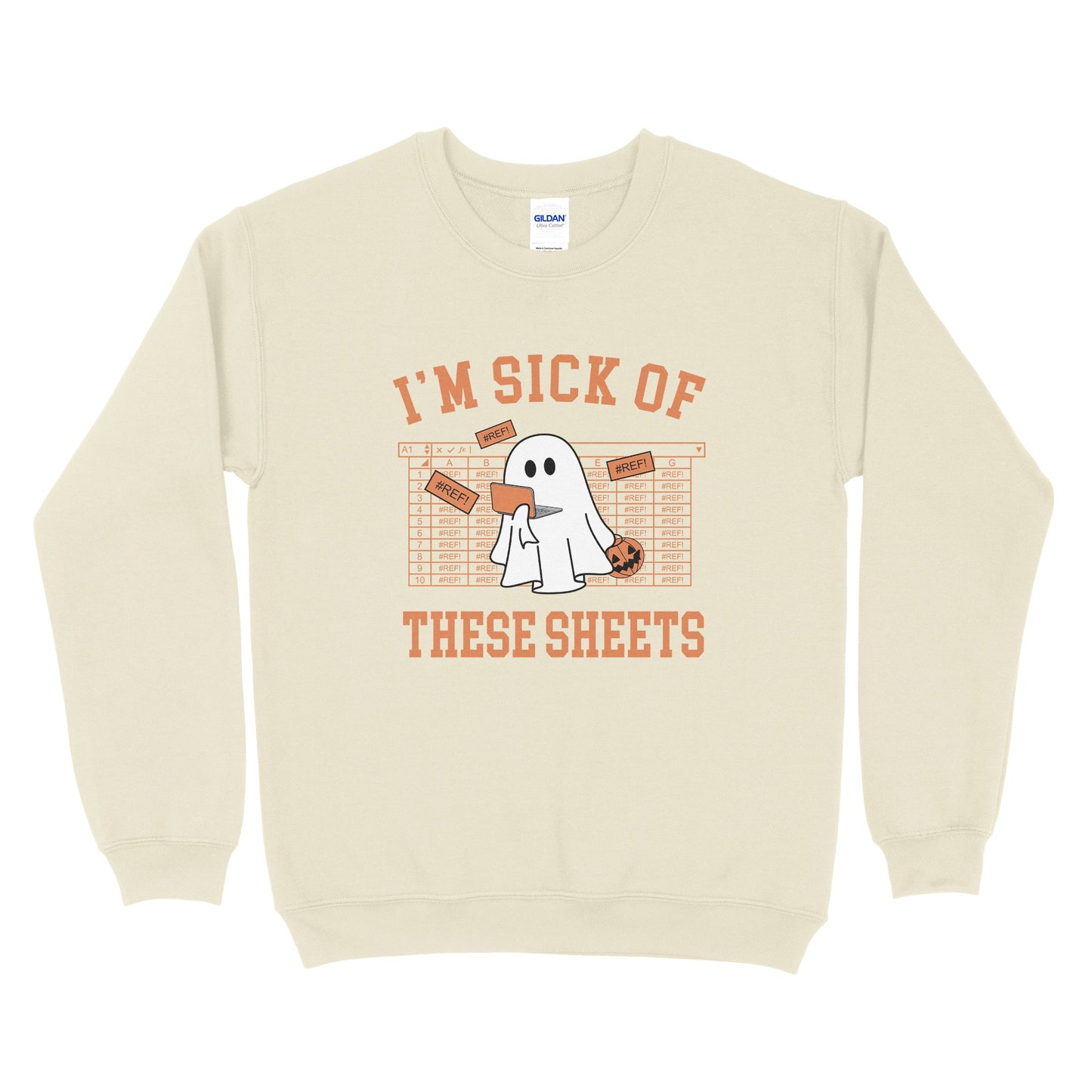 I'm Sick Of These Sheets Halloween Edition Sweatshirt