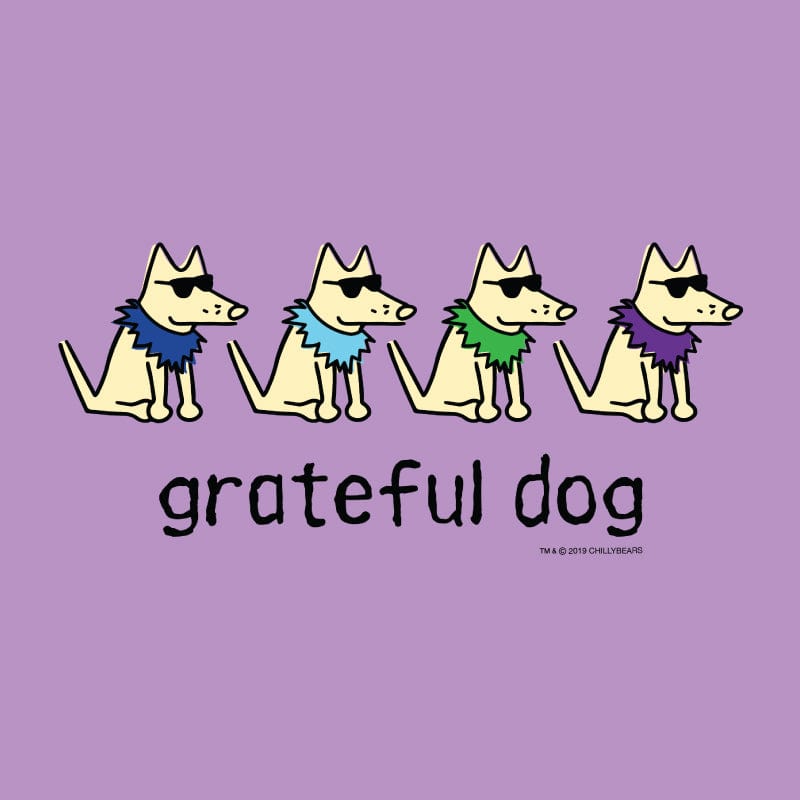 Grateful Dog  - Ladies T-Shirt V-Neck