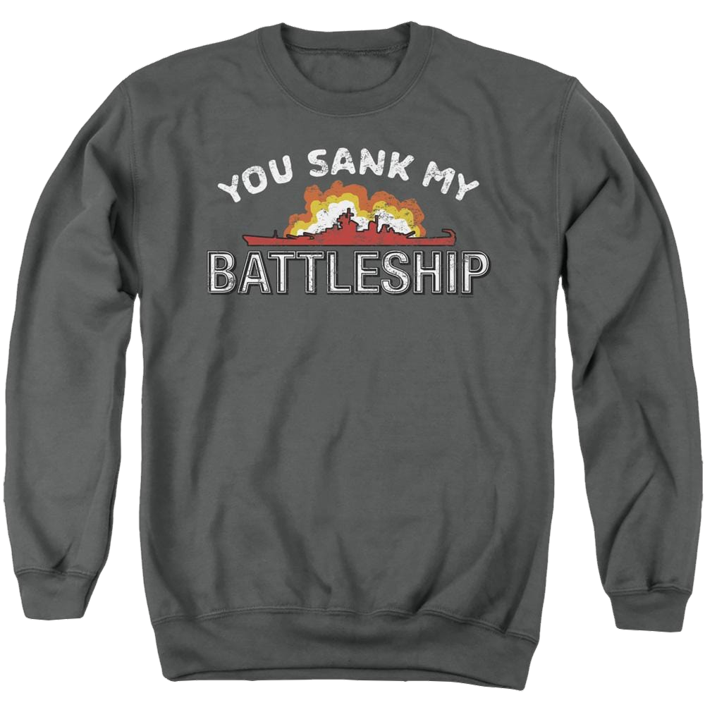 Battleship You Sank My Battleship - Men's Crewneck Sweatshirt