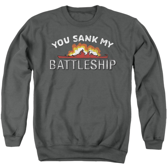 Battleship You Sank My Battleship - Men's Crewneck Sweatshirt