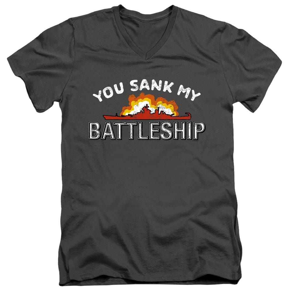 Battleship You Sank My Battleship - Men's V-Neck T-Shirt