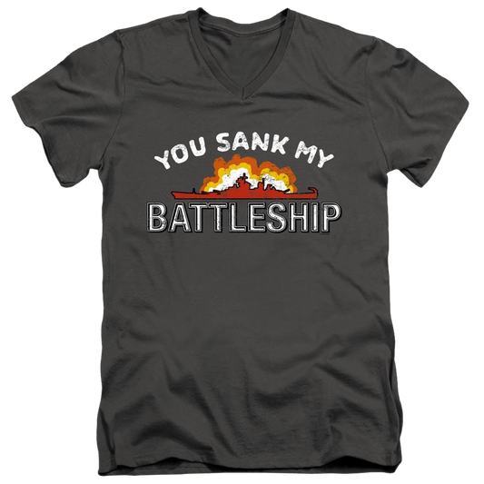 Battleship You Sank My Battleship - Men's V-Neck T-Shirt