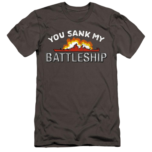 Battleship You Sank My Battleship - Men's Premium Slim Fit T-Shirt