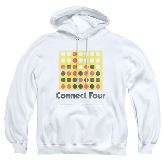 Connect Four Classic Logo Distressed - Pullover Hoodie