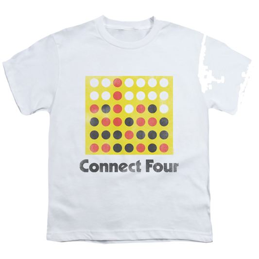 Connect Four Classic Logo Distressed - Youth T-Shirt