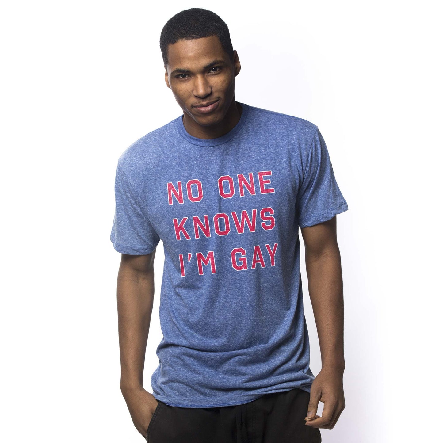 No One Knows Im Gay T-Shirt