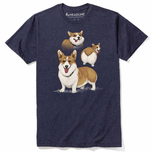 Corgi Collage T-Shirt