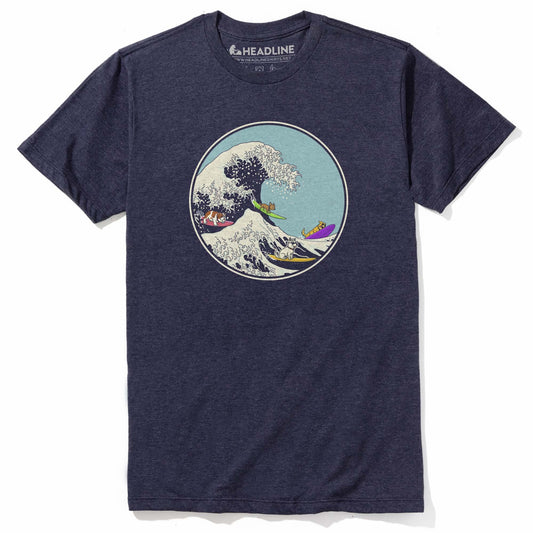 Dogs Ridin' The Wave T-Shirt