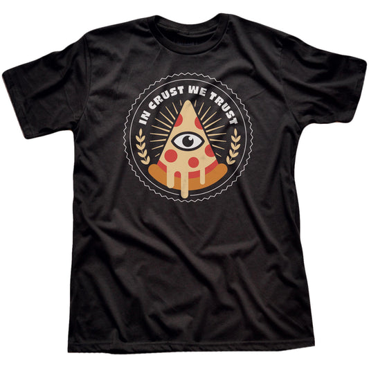 All Seeing Pizza Slice T-Shirt