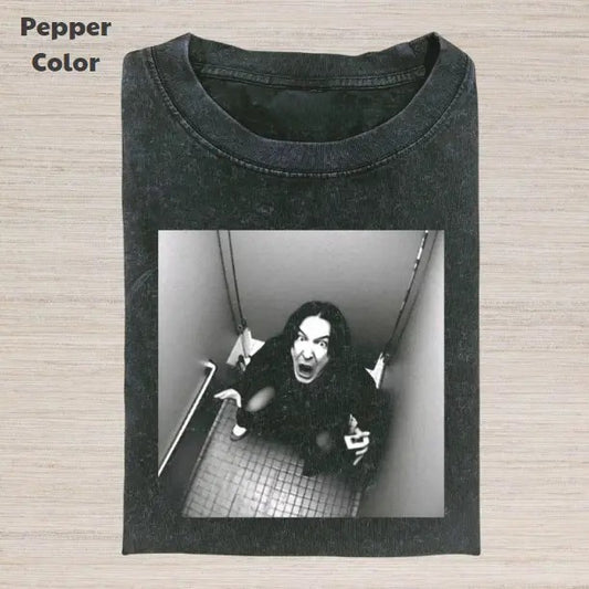 Harry Potter Vintage Graphic Tee, Severus Snape Toilet T-Shirt, Movies Tee, Unisex Meme Cringe Funny Dumb Shirt, Menswear Womenswear Streetwear Cotton Comfort