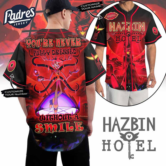 Hazbin Hotel Archives Custom Baseball Jersey - Padres Jersey Oasis: Elevate Your Baseball Style Game