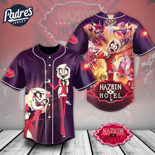 Hazbin Hotel Baseball Jersey Gifts For Fans - Padres Jersey Oasis: Elevate Your Baseball Style Game