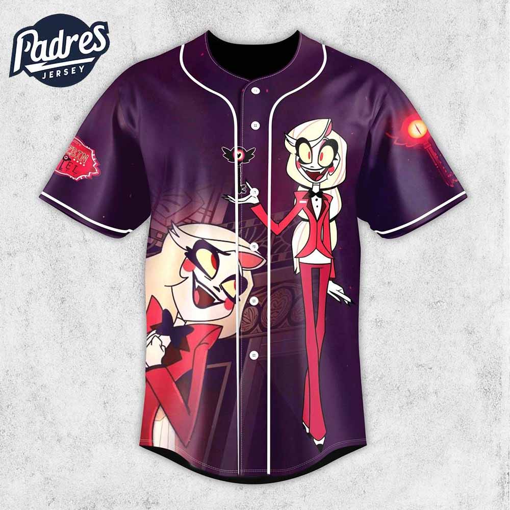Hazbin Hotel Baseball Jersey Gifts For Fans - Padres Jersey Oasis: Elevate Your Baseball Style Game