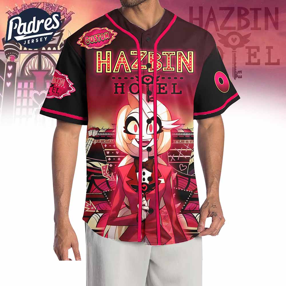 Hazbin Hotel That's Not Mean That Aggressive Kindness Custom Baseball Jersey - Padres Jersey Oasis: Elevate Your Baseball Style Game