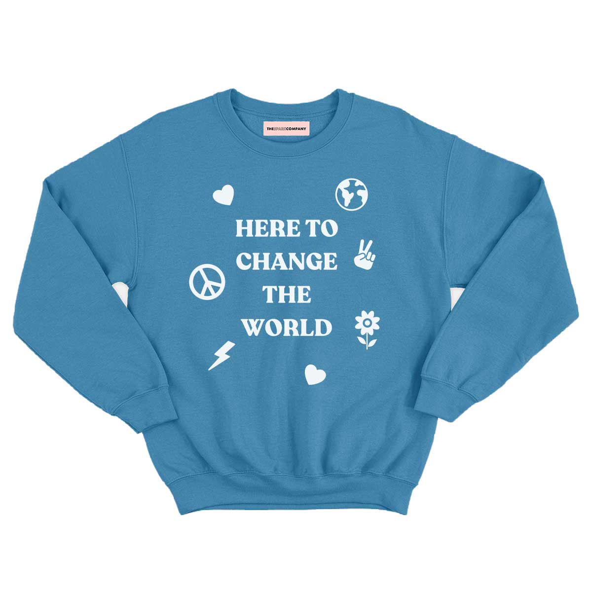 Here To Change The World Kids Sweatshirt