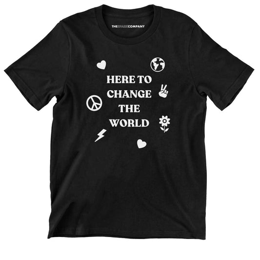 Here To Change The World Kids T-Shirt