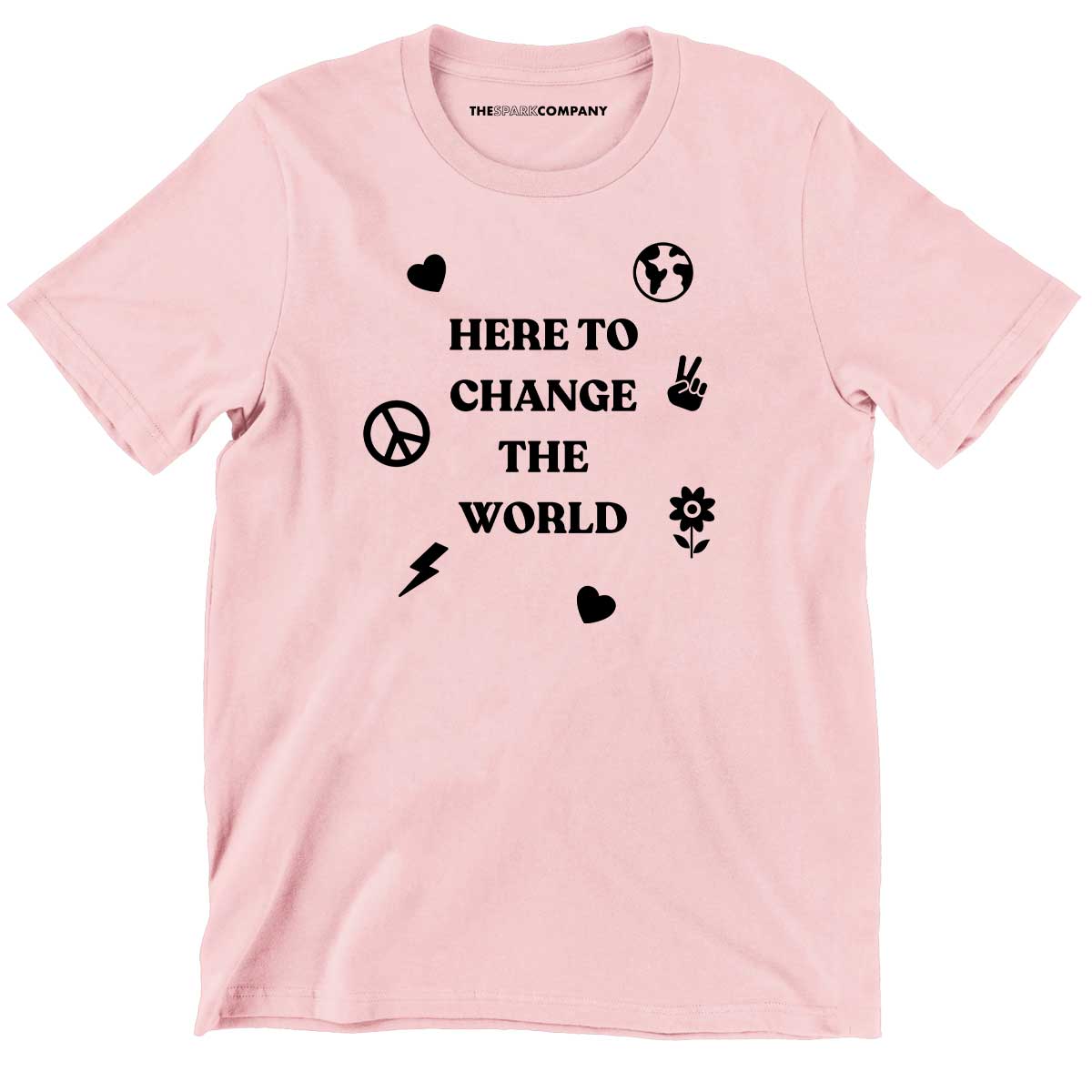 Here To Change The World Kids T-Shirt