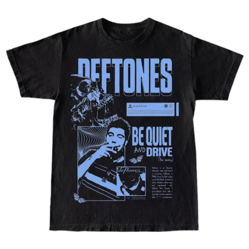 Deftones Shirt Vintage-Inspired Graphic Tee - Retro Band Merch for Alternative Rock Fans - Great Gift For Her/Him