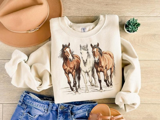 Horse Western Desert Sweatshirt Cowgirl Shirt Horse Rider Shirt Horse Lover Shirt Western Graphic Shirt Country Shirt Cowboy Shirt  T-shirt, sweater and Hoodie