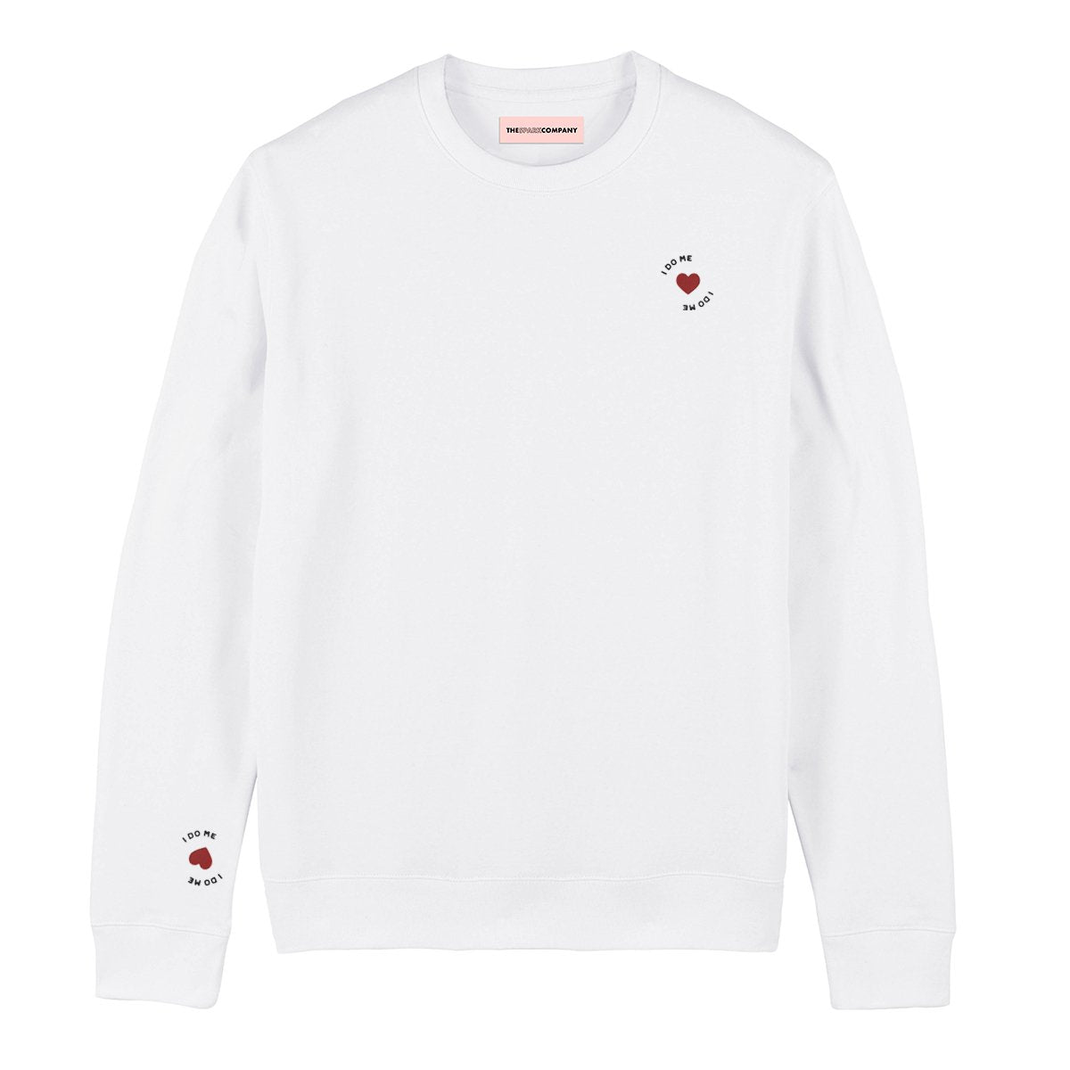 I do Me Tiny Embroidery Detail Sweatshirt