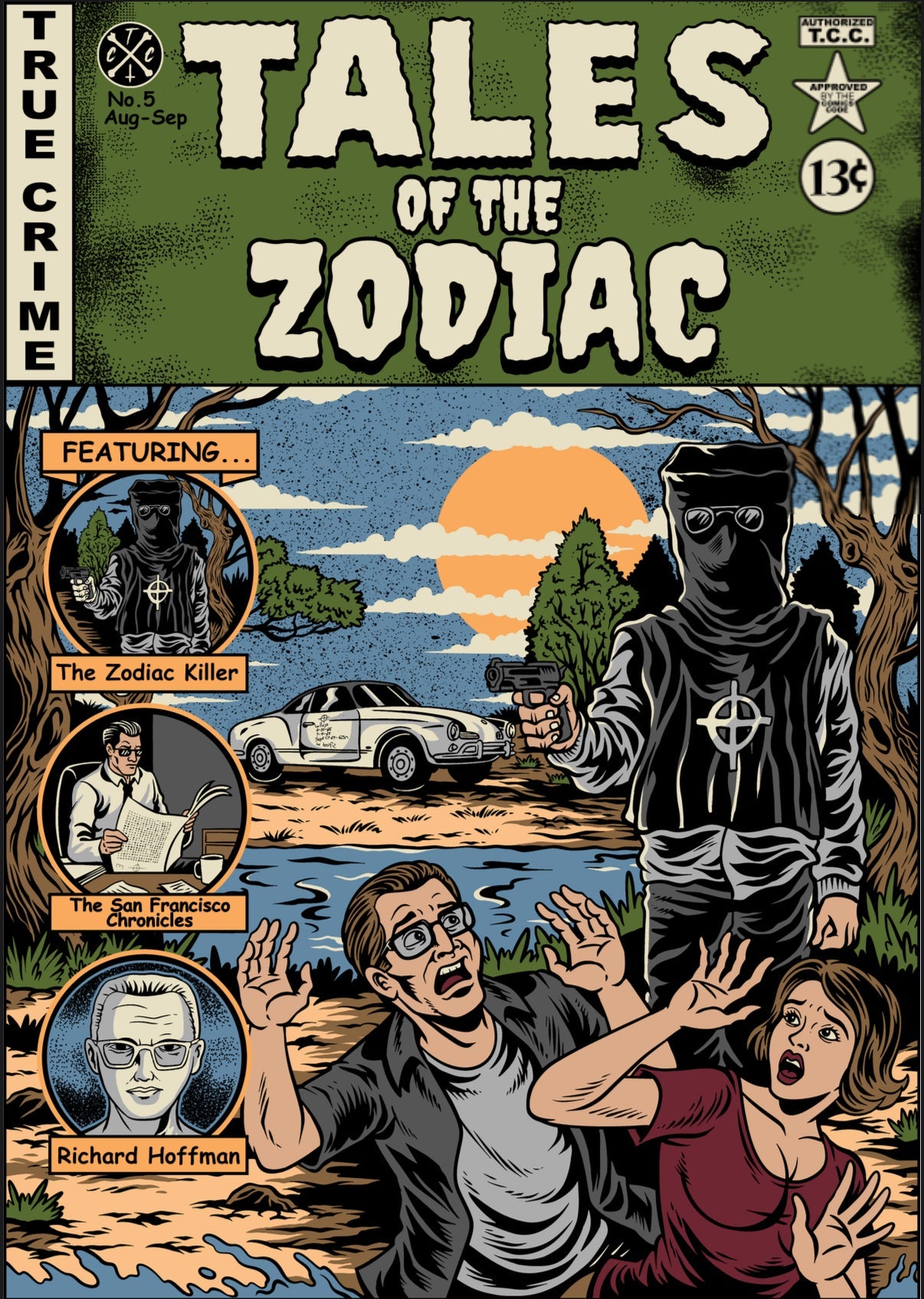 Tales of the Zodiac T-Shirt, Art Print & Sticker Bundle