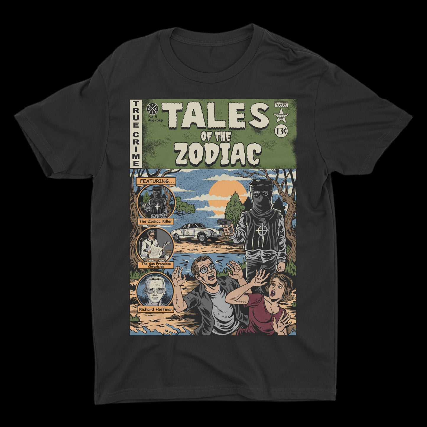 Tales of the Zodiac T-Shirt, Art Print & Sticker Bundle