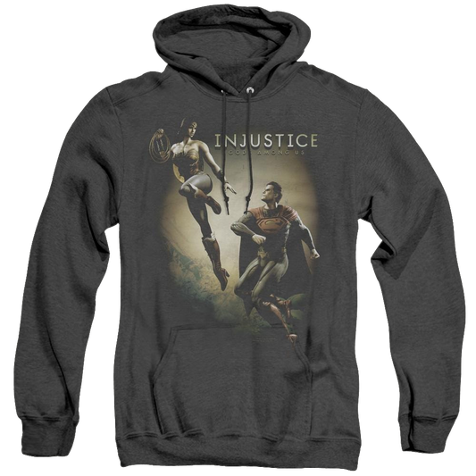 Battle Of The Gods - Heather Pullover Hoodie