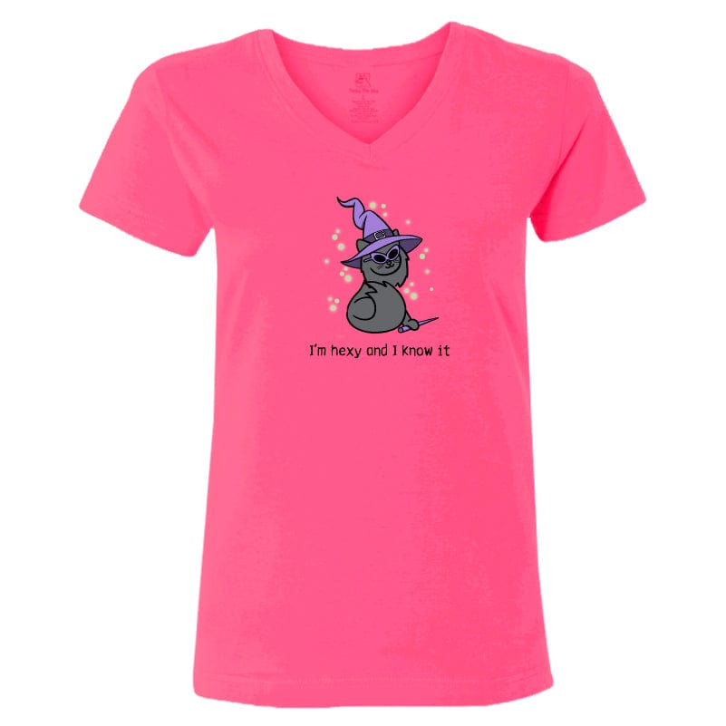 Hexy And I Know It - Ladies T-Shirt V-Neck