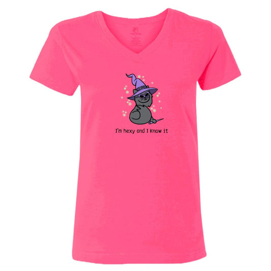Hexy And I Know It - Ladies T-Shirt V-Neck