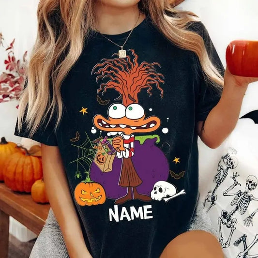 Inside Out Friends Shirt, Inside Out Halloween Shirt, Inside Out Shirt, Family Halloween Shirt, Inside Out 2 Movie Pumpkin Halloween Party 2024
